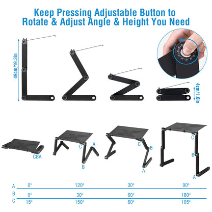 🖥️ Foldable Laptop Desk – Work Comfortably Anywhere