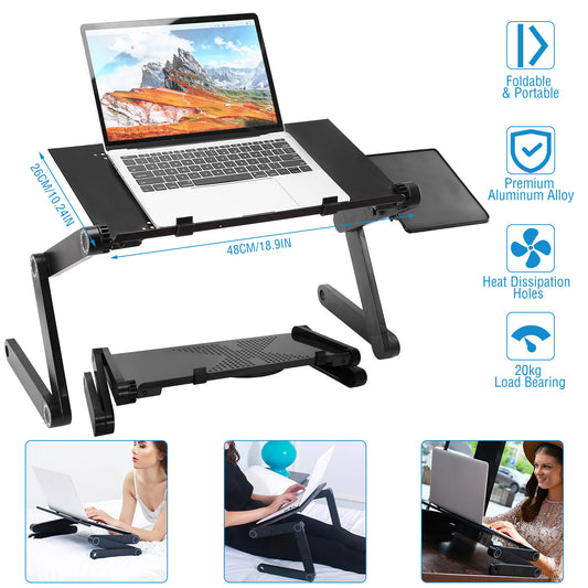 🖥️ Foldable Laptop Desk – Work Comfortably Anywhere