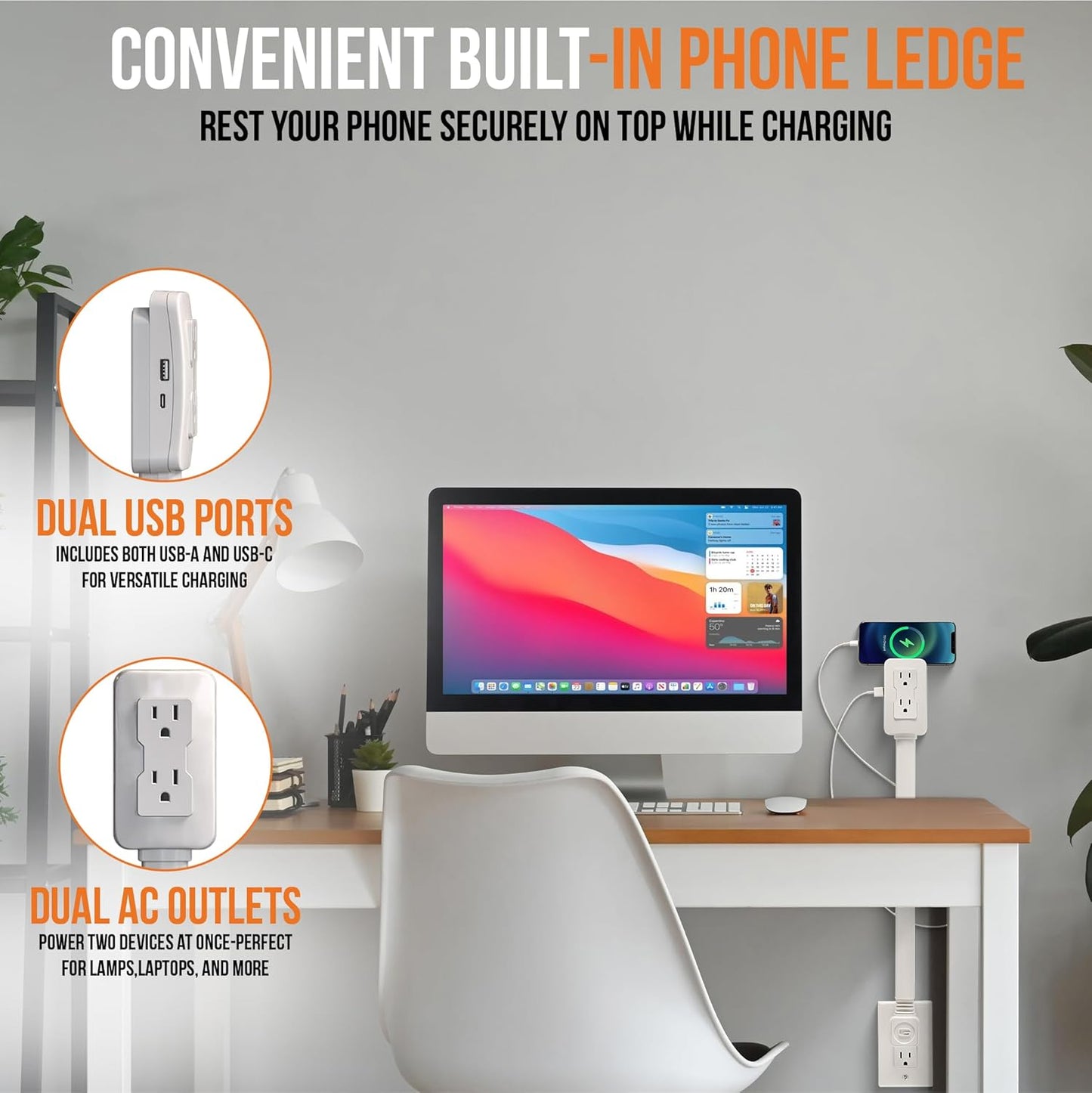 Power Socket Sofa And Bedside Extender