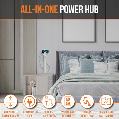 Power Socket Sofa And Bedside Extender