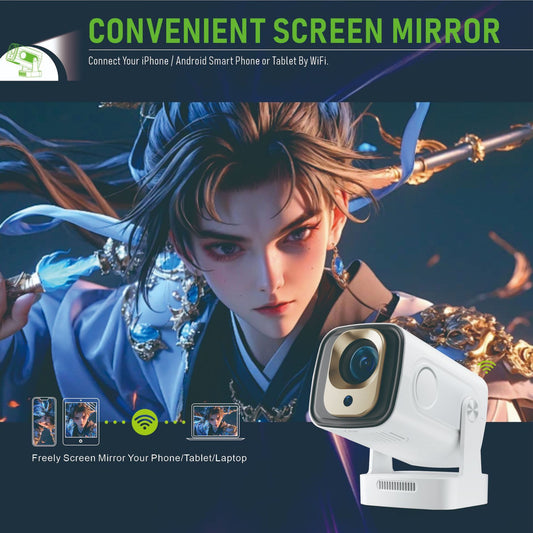 Auto Focus WIFI6 HD Home Projector